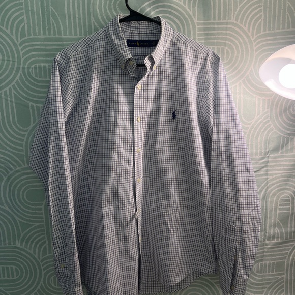Polo Ralph Lauren Other - Ralph Lauren Polo Button Down Shirt | Blue Check | Men’s Medium | 100% Cotton